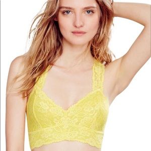 Free People Racerback Galloon Bra M